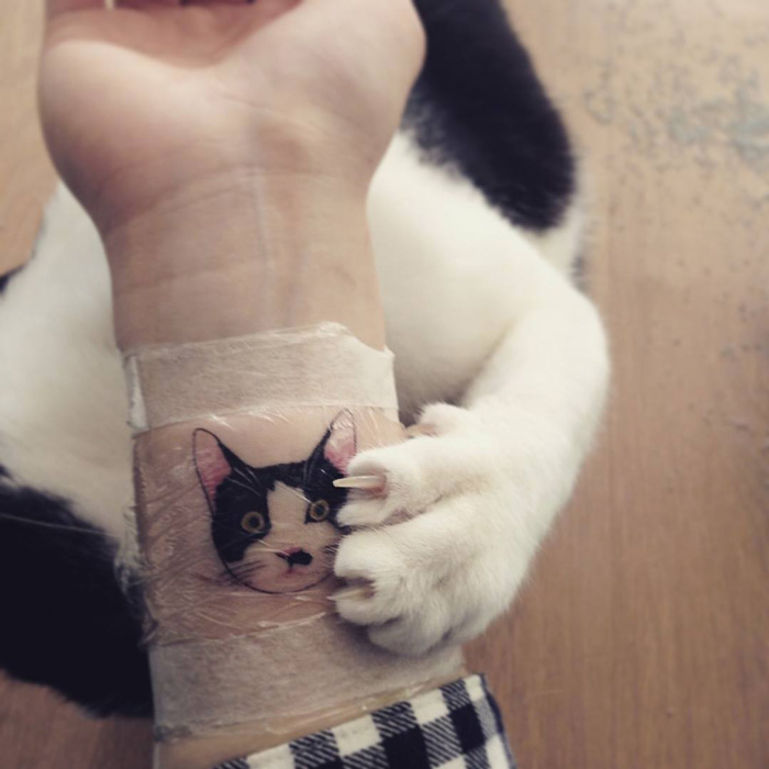 Tatuajes de gatos, muchos duenos los tienen (10)