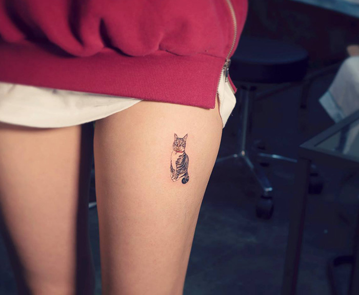 Tatuajes de gatos, muchos duenos los tienen (4)